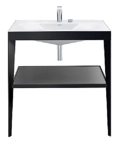 2019 m. naujiena: konsolė su praustuvu, gamintojas – „Duravit“, 2247 Eur, „Vonios dizaino namai“ („Domus galerija“).