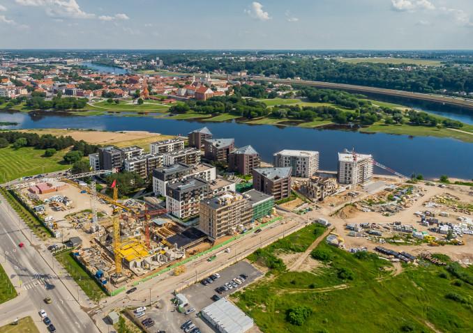 Naujų butų statyba Kaune, Piliamiestyje
