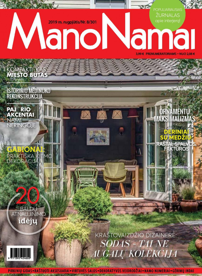 2019 nr.8 MANO NAMAI žurnalas